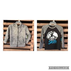 Boys XS(4/5) 2PC Lot Jacket&Top